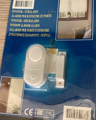 Allarme per porte e finestre