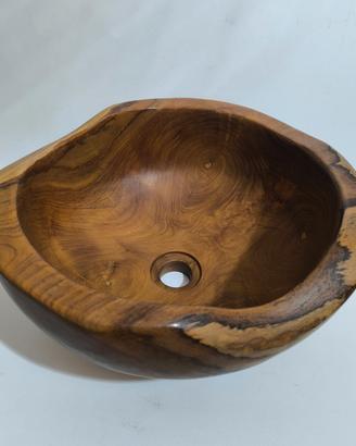 Lavabo bagno da appoggio Cipi' Sarong Teak Wood