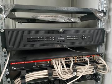 sistema nvr 22p truvision telecamere ip