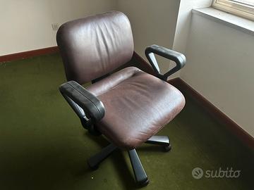 Sedia scrivania ufficio con rotelle