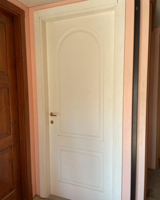 Porta da interno laccata bianca