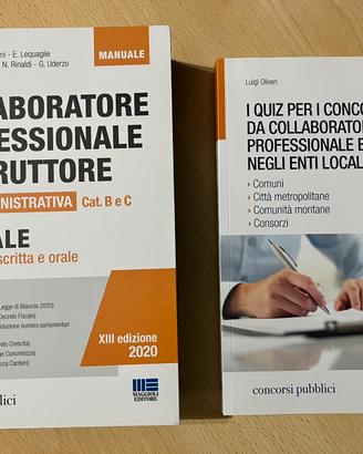 Kit concorso “Collab. profess. e istruttore”