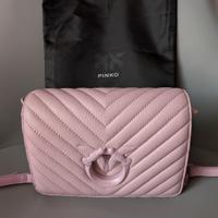Pinko Love click mini sheep nappa chevron, lilla