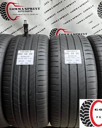 4 PNEUMATICI 265/45 R20 295/40 R20 MICHELIN ESTIVE