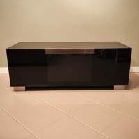 Mobile porta TV  Munari in vetro nero