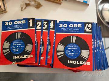 Corso di inglese su vinile – collezione vintage 33