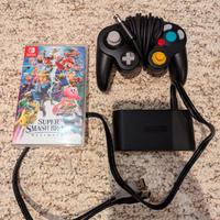 Nintendo Switch Gamecube Controller + Super Smash