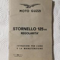 Libretto istruzioni Moto Guzzi Stornello 125 Reg.