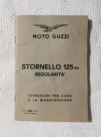 Libretto istruzioni Moto Guzzi Stornello 125 Reg.