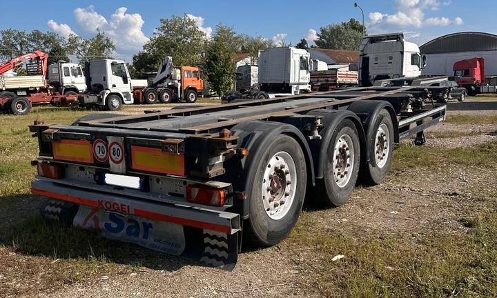 Semirimorchio Kögel Portacontainer