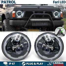FARI LED Per NISSAN PATROL GR Y60 Angel OMOLOGATI