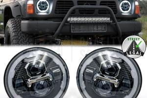 FARI LED Per NISSAN PATROL GR Y60 Angel OMOLOGATI