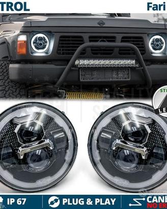 FARI LED Per NISSAN PATROL GR Y60 Angel OMOLOGATI