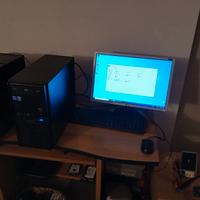 PC fisso i5  completo monitor LCD 20 pollici 