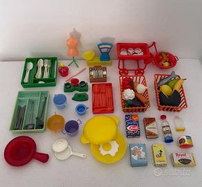 Accessori Cucina Market Bambole Vintage