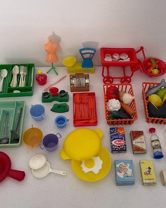 Accessori Cucina Market Bambole Vintage