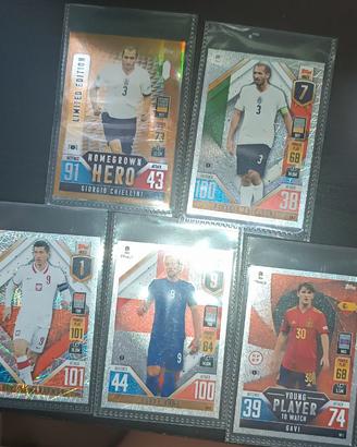 Card Match Attax 101 Nations League Finals 