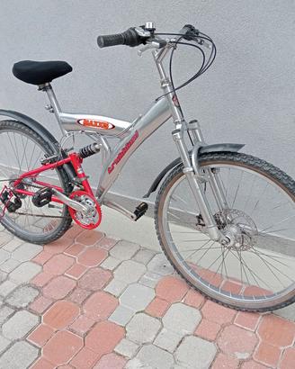 Mountain bike 26 "bi ammortizzatori pronta uso 