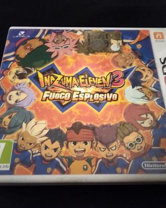 gioco nintendo 3ds Inazuma Eleven 3  fuoco esplosi