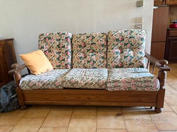 Divano letto stile vintage