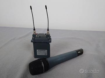 Ricevitore Sennheiser broadcast x telecamera Sony