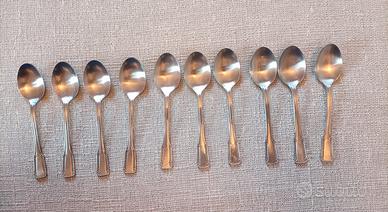 set 10 cucchiaini da caffè 