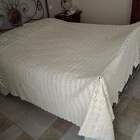 Coperta traforata di lana, matrimoniale -