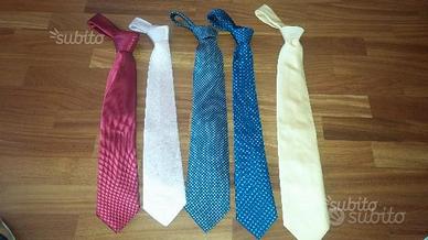Set 5 cravatte
