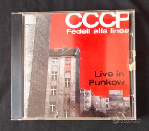 CD CCCP - Fedeli alla linea – Live In Punkow (1996