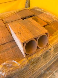 Mattoni portabottiglie in terracotta