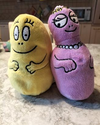 2 peluche Barbapapà 