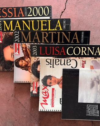 Calendari riviste max e panorama modelle