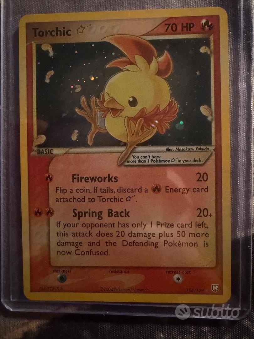 Torchic Gold star pokemon - Collezionismo In vendita a Cagliari