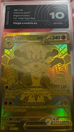 Mega lucario ex oro italiana