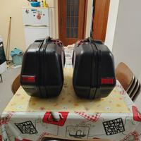 Borse moto rigide laterali vintage