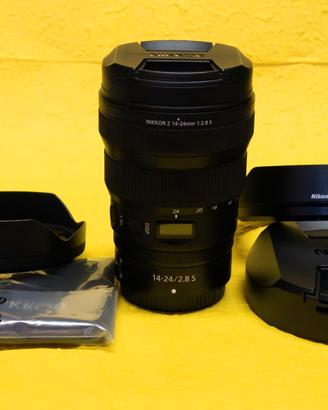 NIKON Z 14-24 mm f/2.8 S – Immacolato