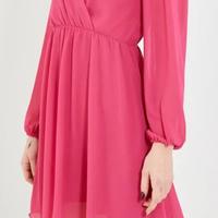 Abito Zuiki fucsia con scollo a V NUOVO 