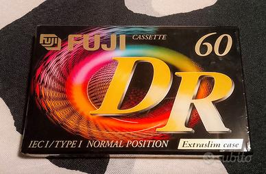 📌 Lotto 230 cassette audio Fuji DR 60 sigillate