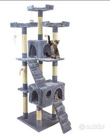 tiragraffi e cuscino gatti