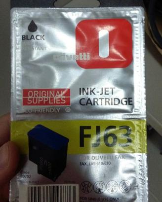 Cartuccia Olivetti FJ63 INK-JET NERO Originale