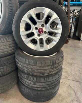 Cerchi Fiat Panda in lega + 185/55R15