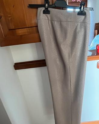 Pantalone lurex donna