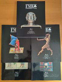 Primi 5 Numeri rivista d'arte FMR 1982 