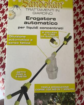 Sandokan trattamento anti zanzare giardino lancia