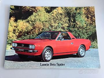 Brochure Lancia Beta Spider