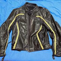 Giacca moto axo in pelle taglia S