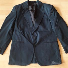 Giacca blazer uomo blu cotone James Dillon tg. 46