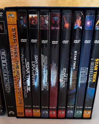 Cofanetto DVD/Bluray Star Trek + Ritorno al futuro