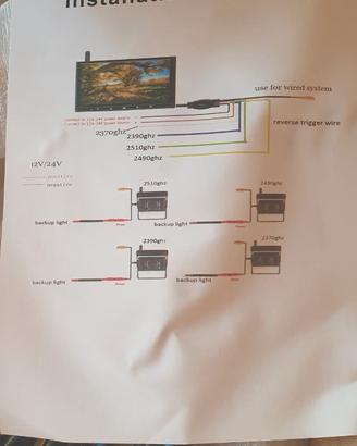Monitor LCD 7 Pollici Auto/Camper Podofo