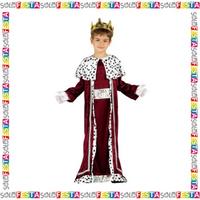 Vestito di carnevale re magi gaspare, nuovo